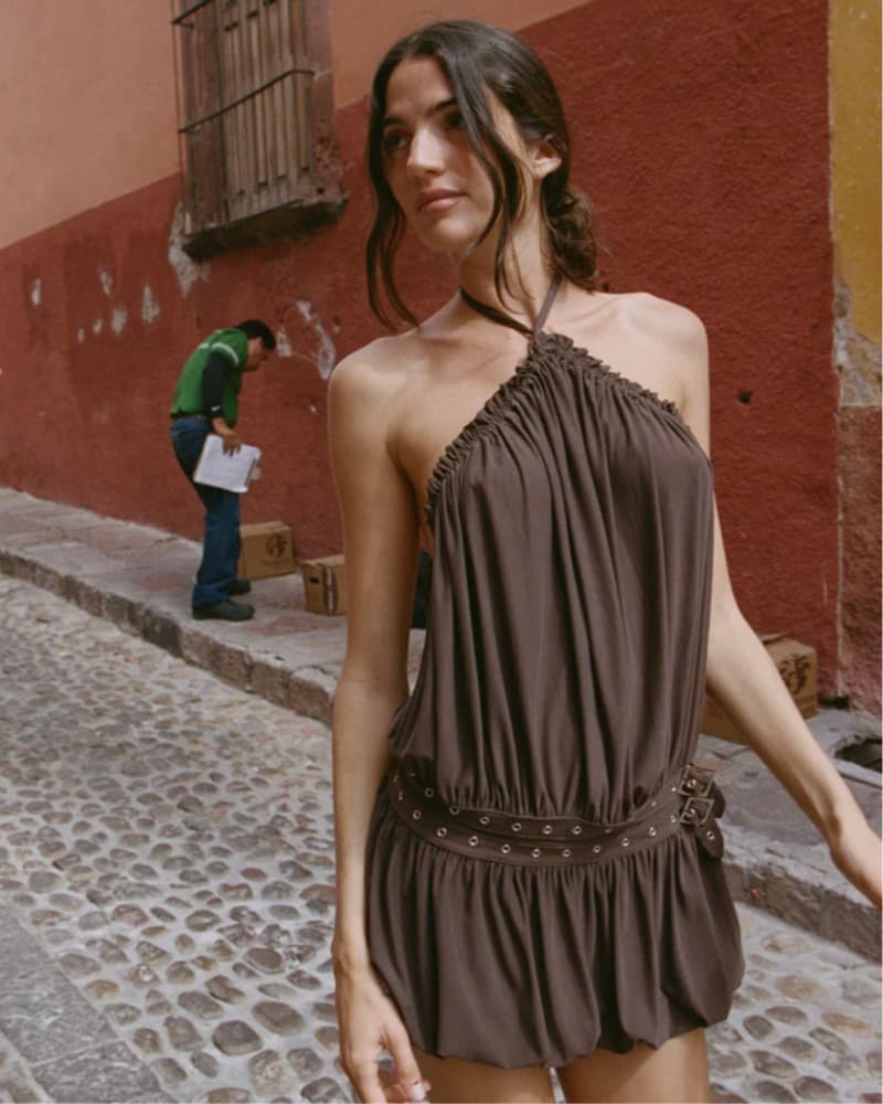 With Jean Magnol Chocolate Dress - Image 3