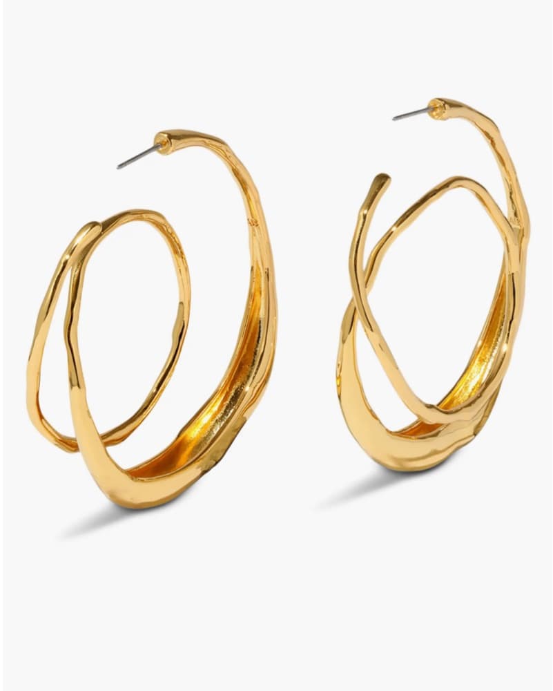 Alexis Bittar Molten Spiral Hoops - Image 3