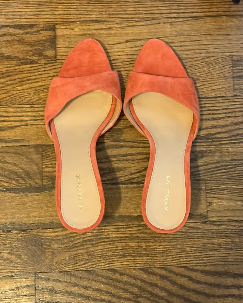 Chic Suede Mules - Image 1