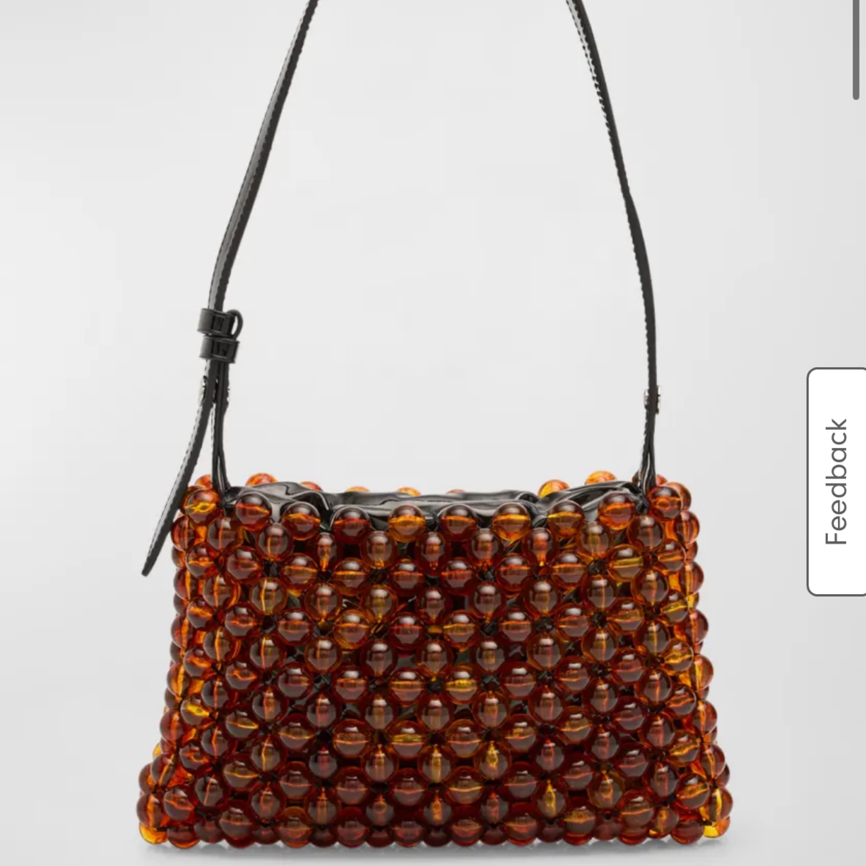 Simon Miller Beaded Shoulder Bag Purse - Image 3