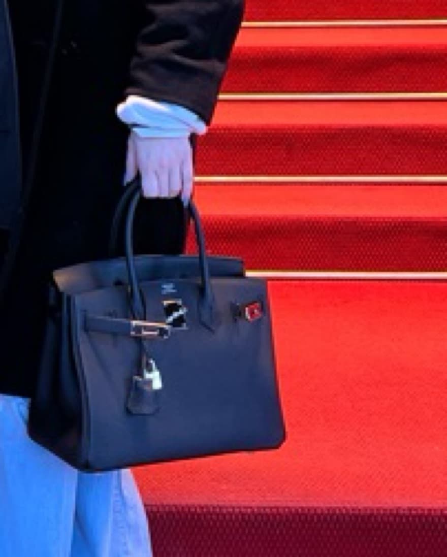 Birkin 30 Black And Silver - Image 1