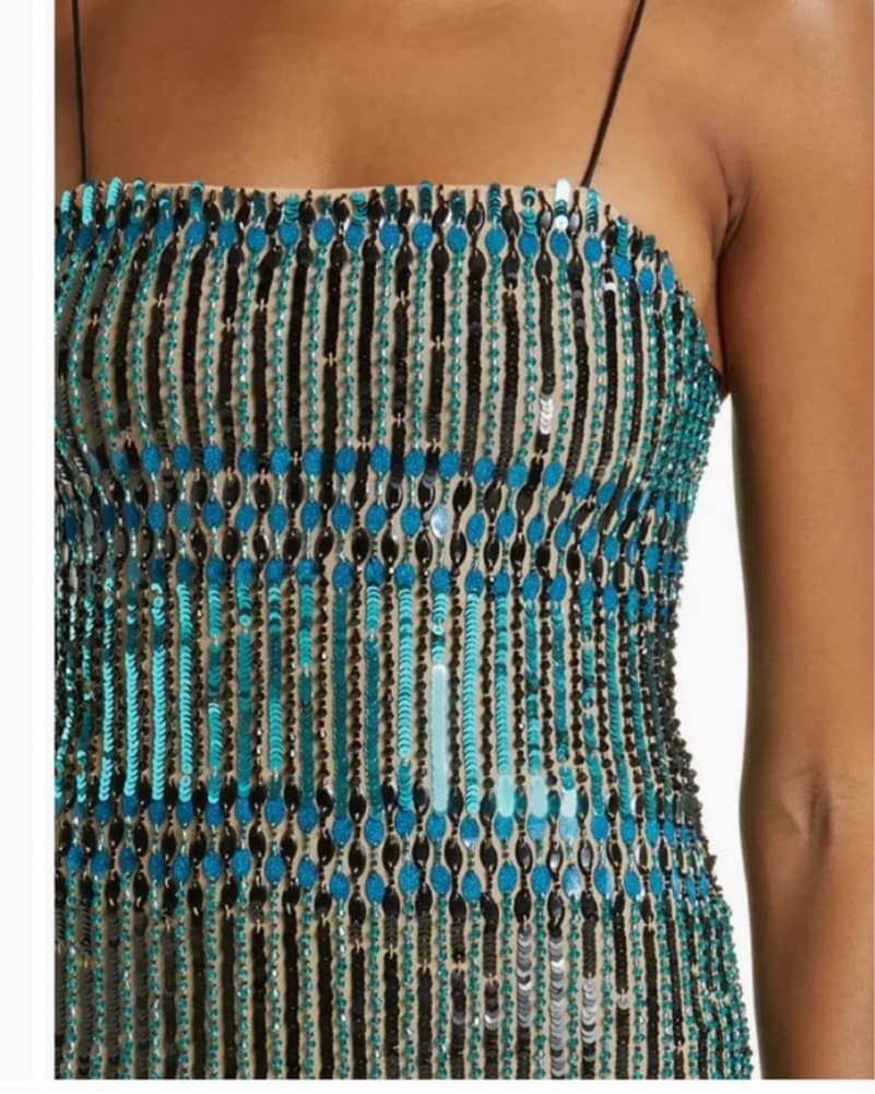 Alice + Olivia Fifi Sequin Maxi Dress - Image 5