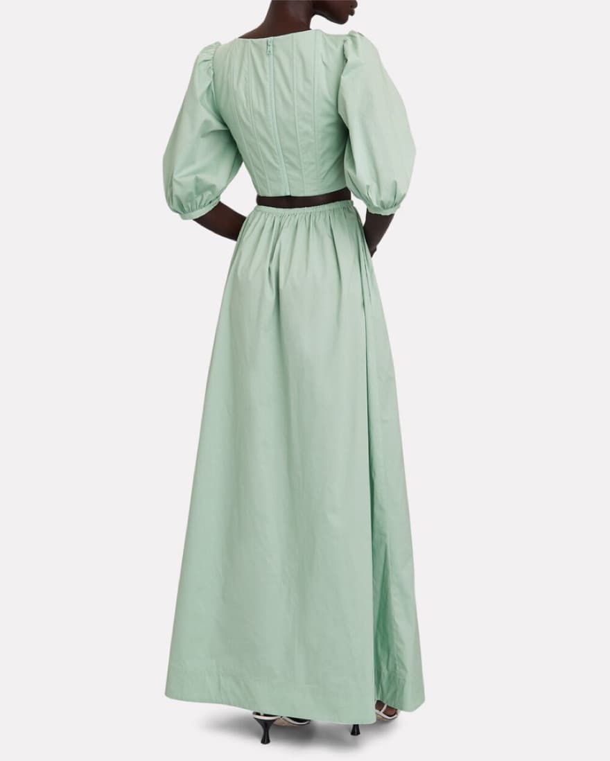 Staud Astro Cut-Out Maxi Dress - Image 3
