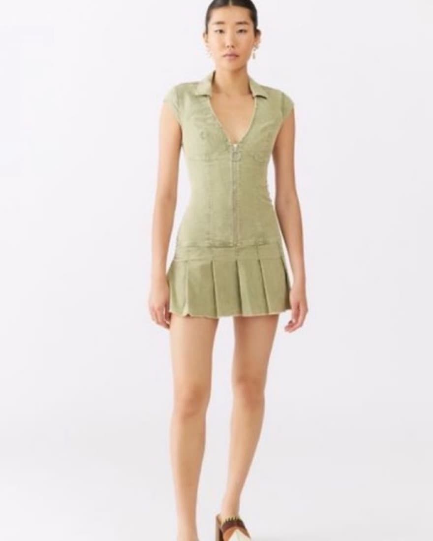 Jazzy Corduroy Mini Dress - Image 3