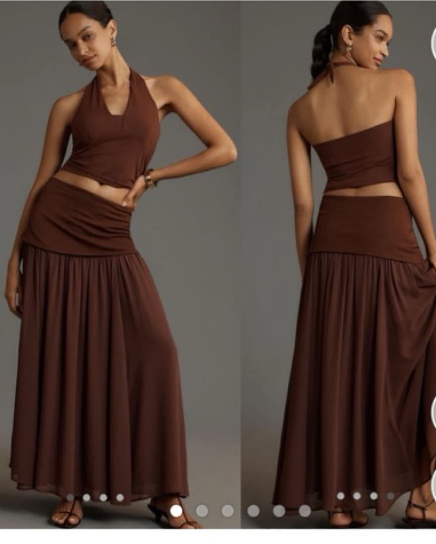 Anthropologie Brown Set - Image 3
