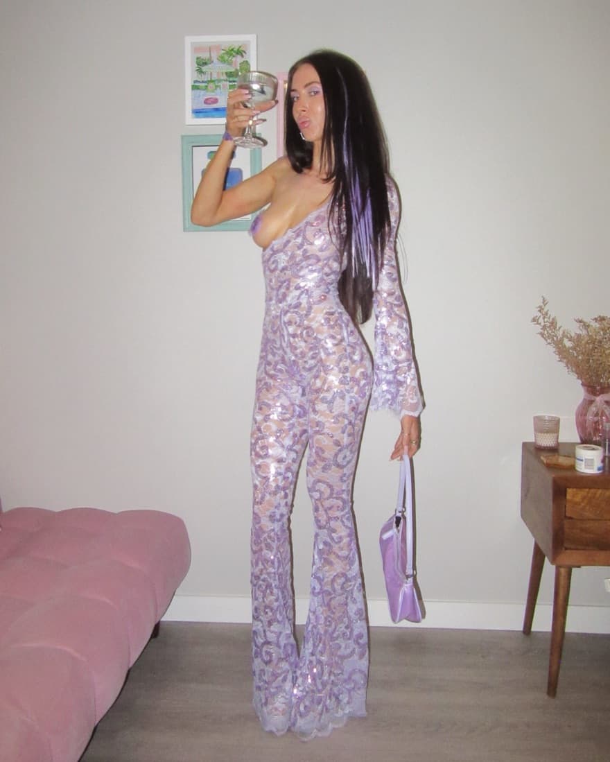 90s Lil Kim Costume - Image 4