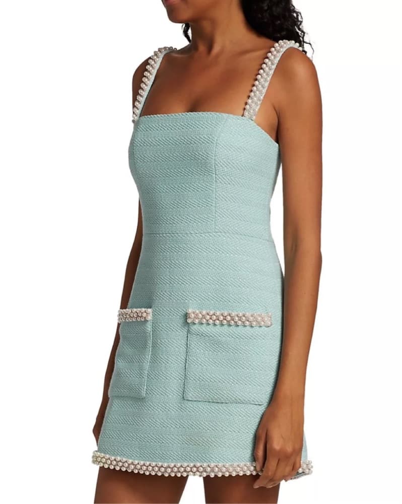 Blue Alexis Mini Dress - Image 1