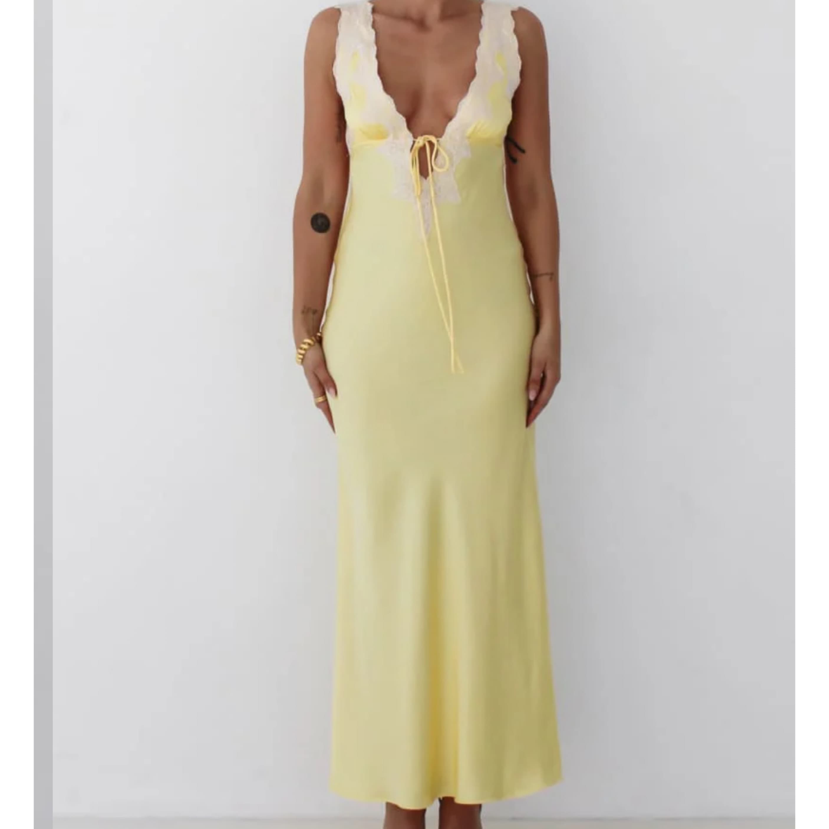 Rumoured Yellow Dress - Image 1