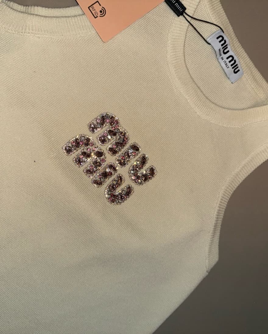 Miu Miu Beaded Tank Dupe  - Image 3