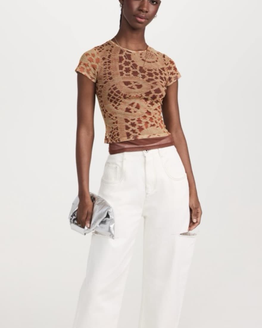 Miaou Mesh Tee - Image 2