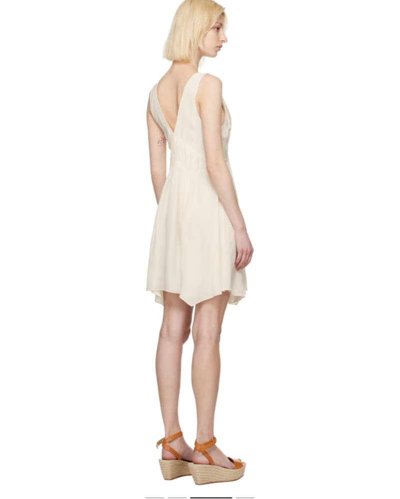 ISABEL MARANT Cream Midi Dress🩰 - Image 3