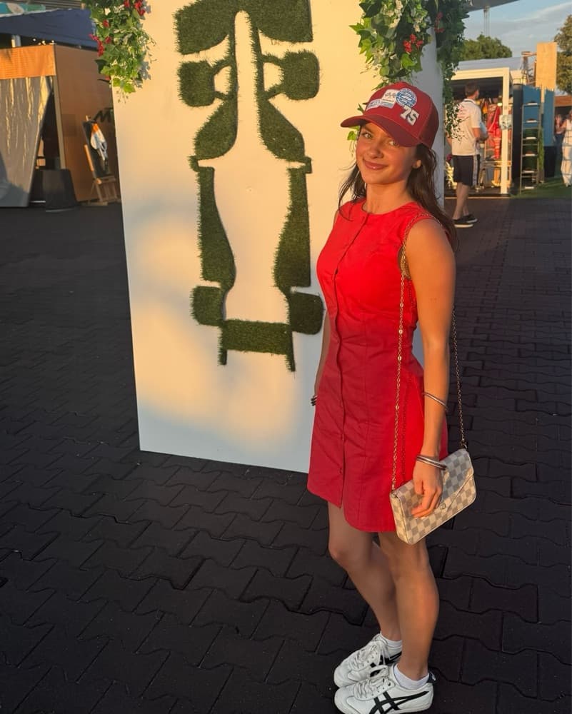 Vibrant Red Sleeveless Mini Dress - Image 1