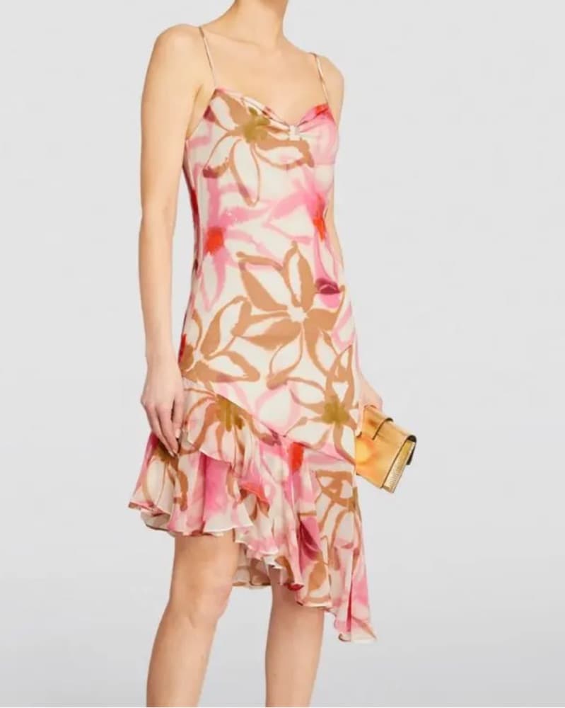 Claudie Pierlot Silk Midi Dress  - Image 5