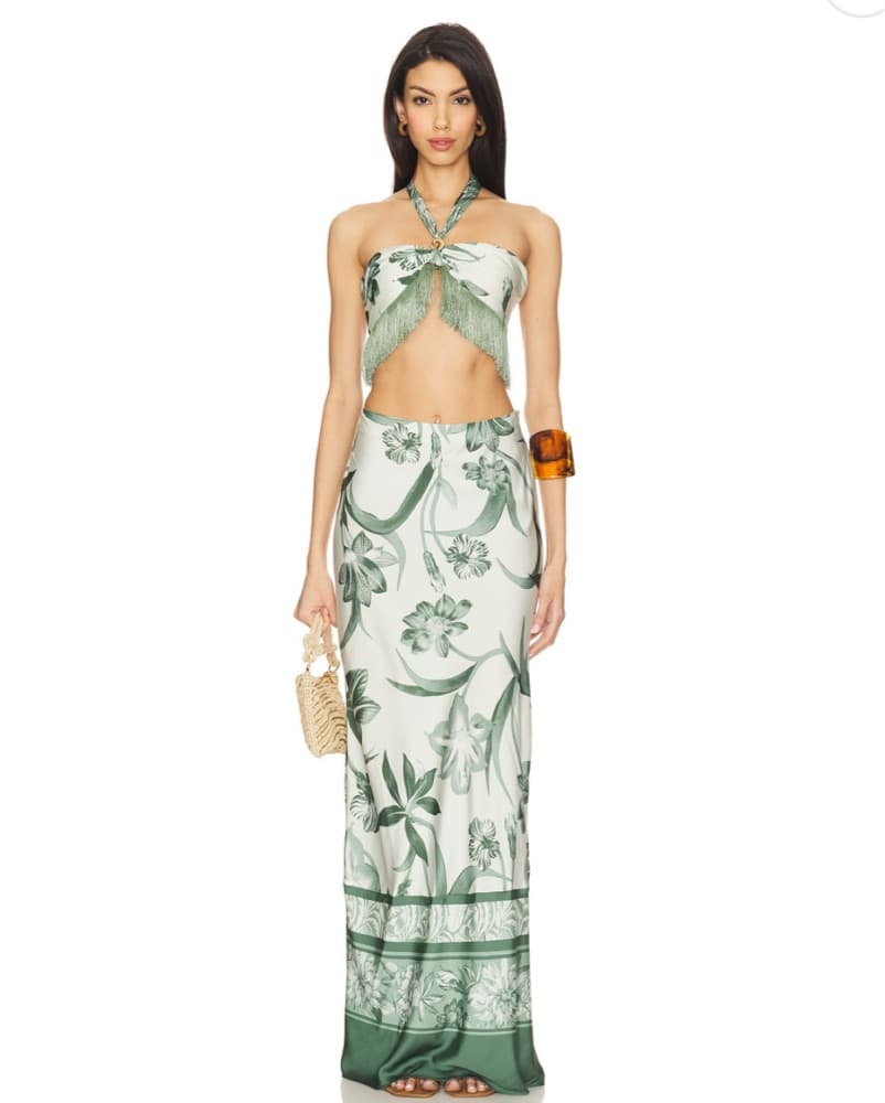 Rococo Sand Matching Set Green Maxi - Image 1