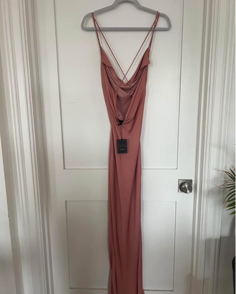 Pink Dress Michael Costello x Revolve  - Image 2