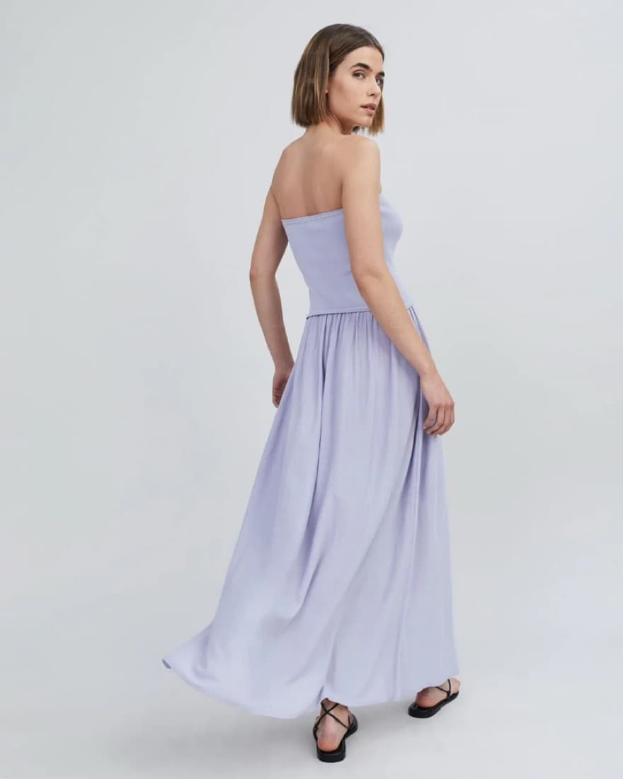 Solid & Striped Strapless Soglio Dress  - Image 3