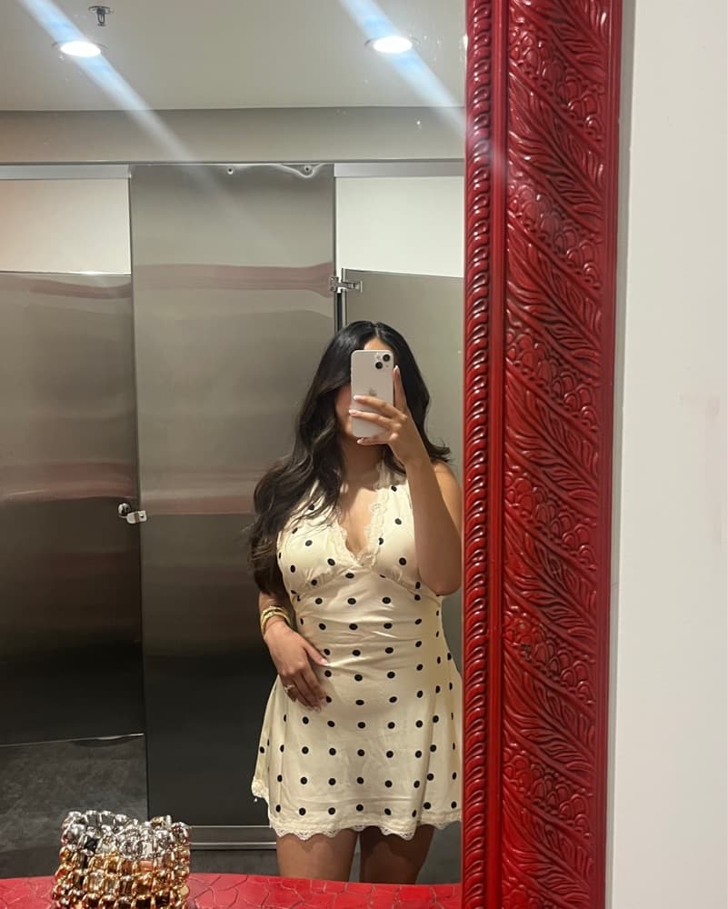 Lioness Polka Dot  Mini Dress - Image 2