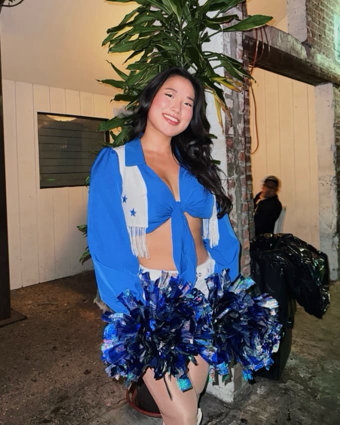 Dallas Cowboys Cheerleader Costume - Image 1