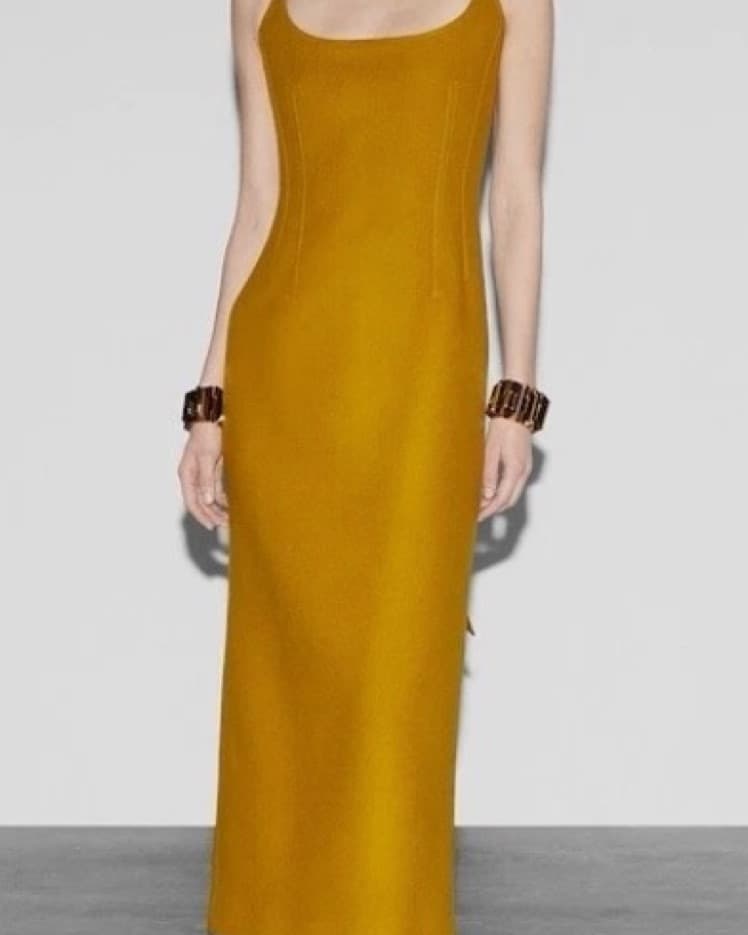 GUCCI Batavia Camisole Wool Dress  - Image 2