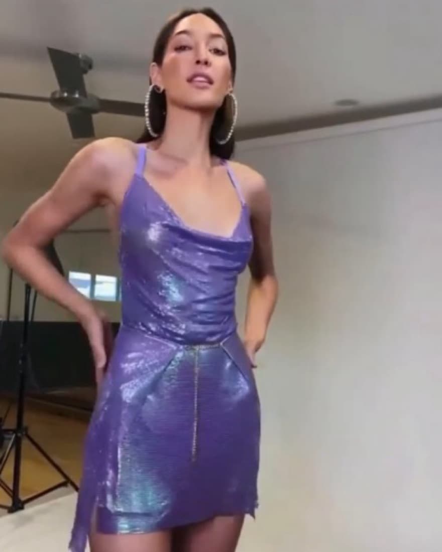 Poster Girl Amethyst Dress - Image 4