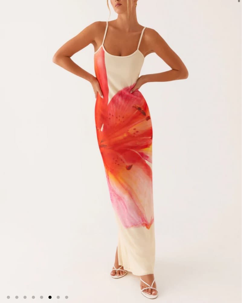 Pepper Mayo Bad News Yellow Maxi Dress - Image 1
