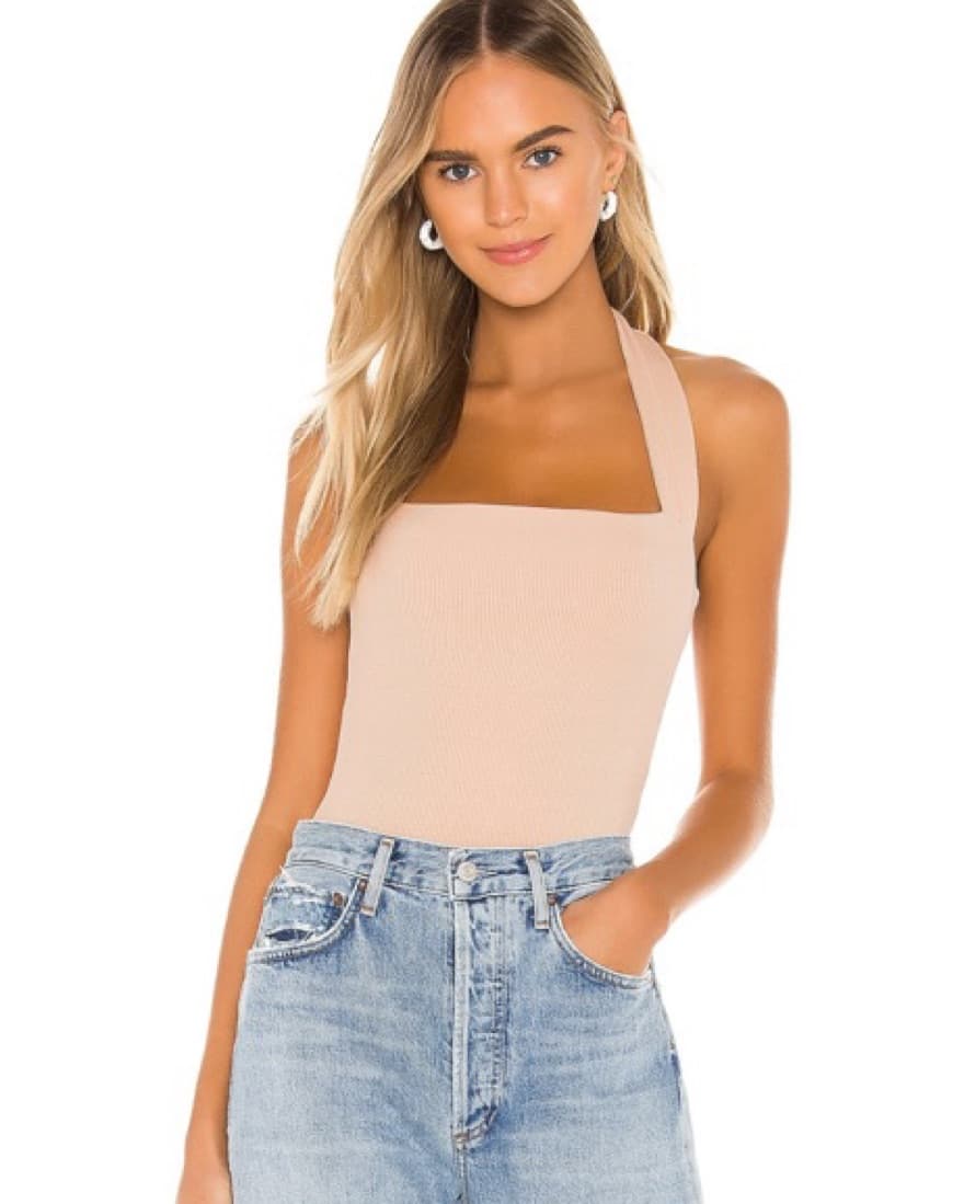 Candice Halter Bodysuit - Image 1