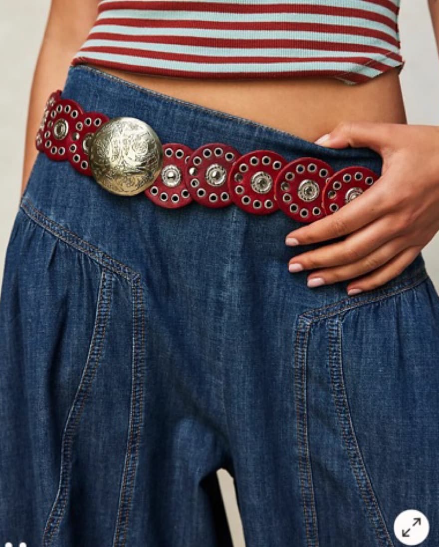 Free People Leather Belt - Image 2