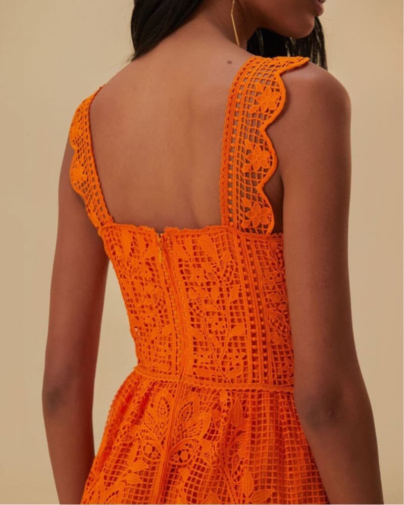Farm Rio Orange Maxi - Image 4