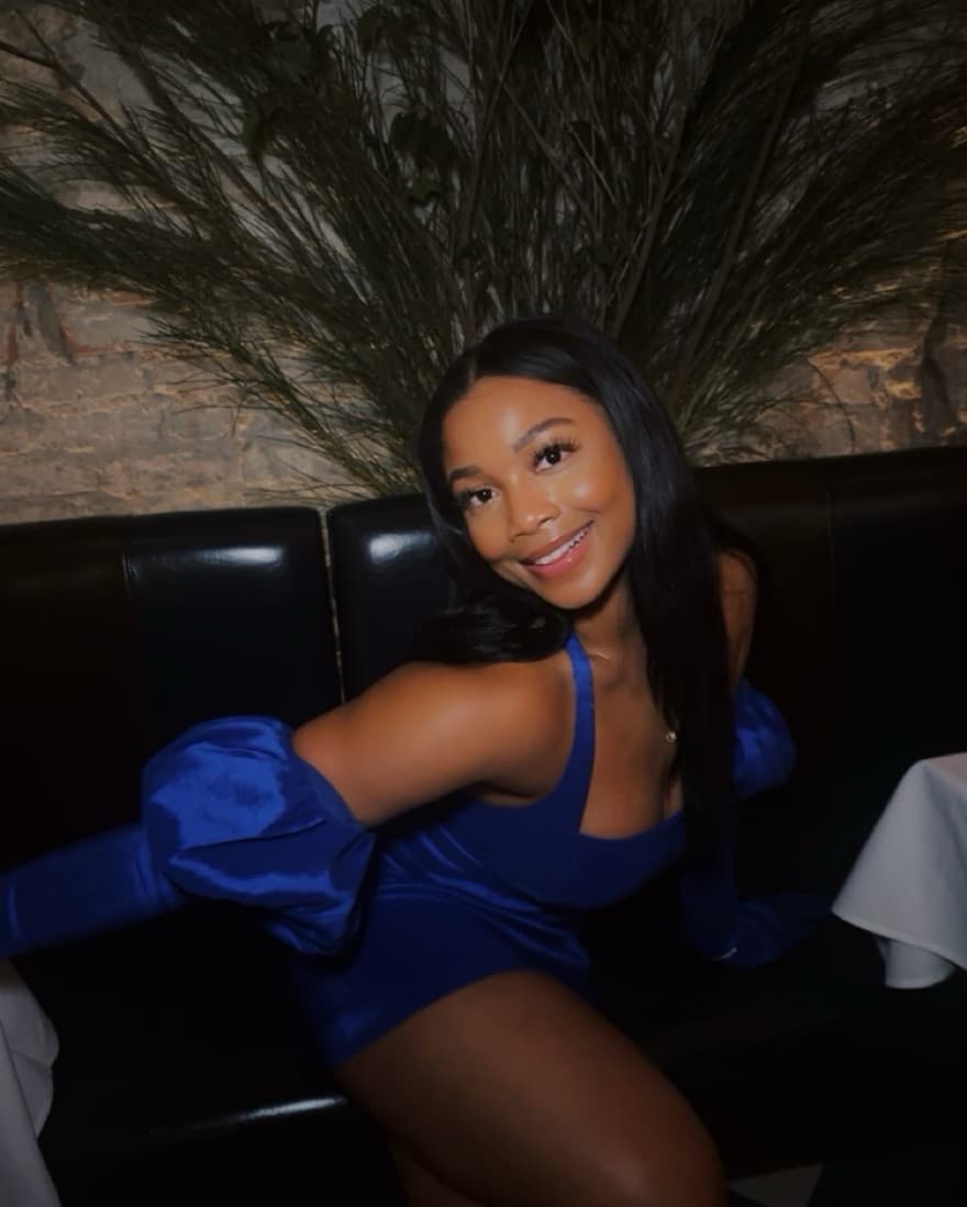 NBD Bright Blue Dress - Image 3