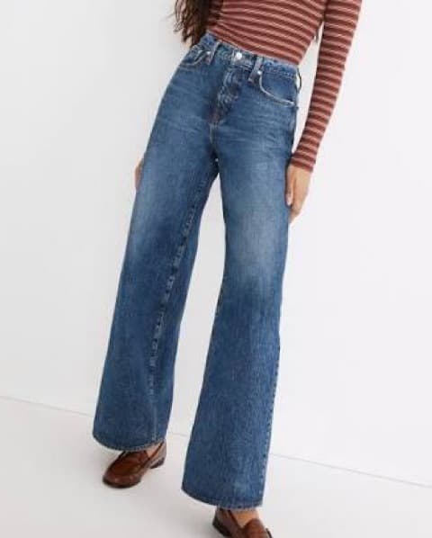 Madewell High Wasited Ankle Cut Jeans - Image 1