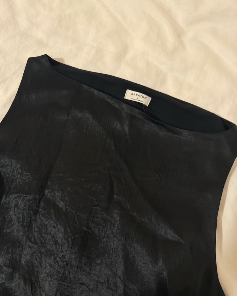 Aritzia Long Silk Top/dress - Image 2