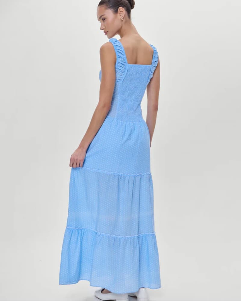 Christabelle Polka Dot Maxi Dress - Image 5