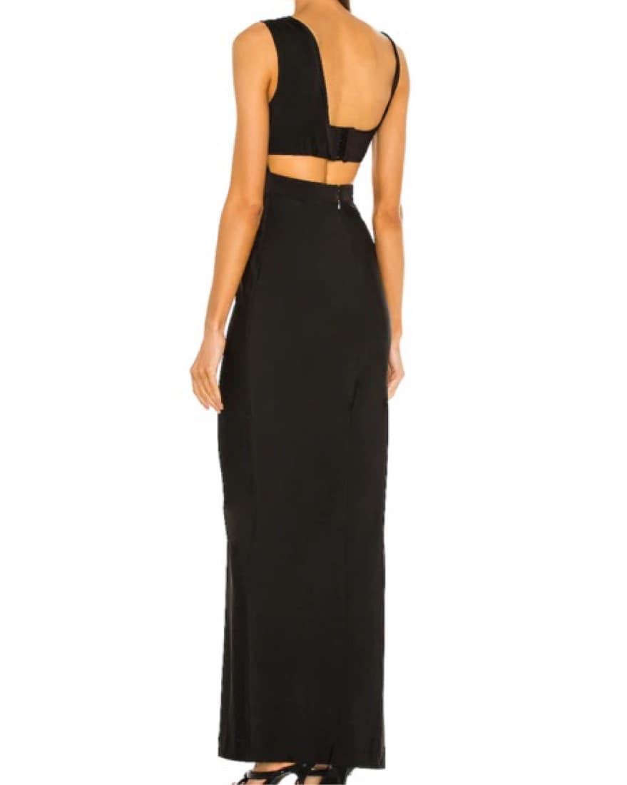 NBD Black Cutout Gown - Image 2
