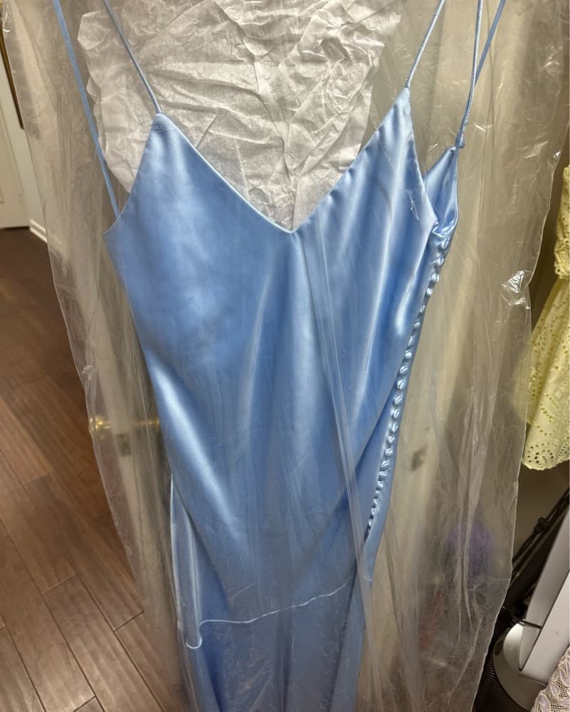 Atoir Asteroid Light Blue Midi Dress - Image 2