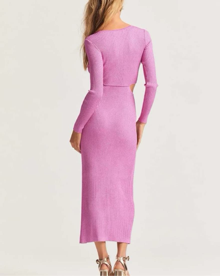 LoveShackFancy Bernette Midi Dress - Image 4