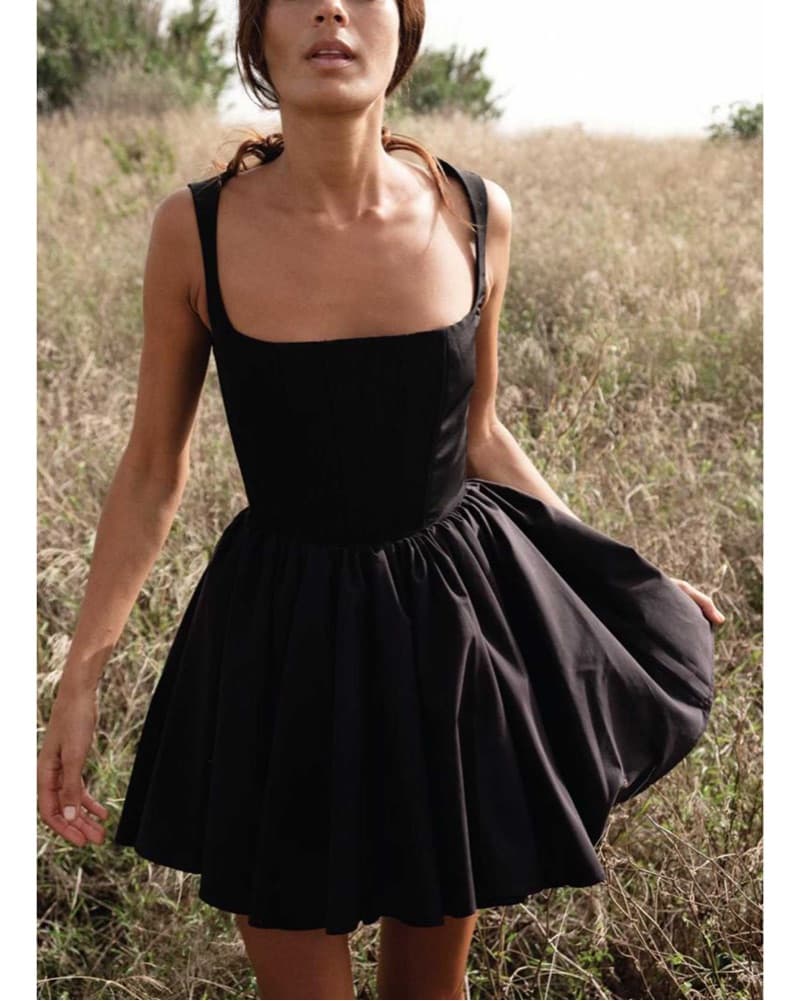 Annies Ibiza Black Dress - Image 3