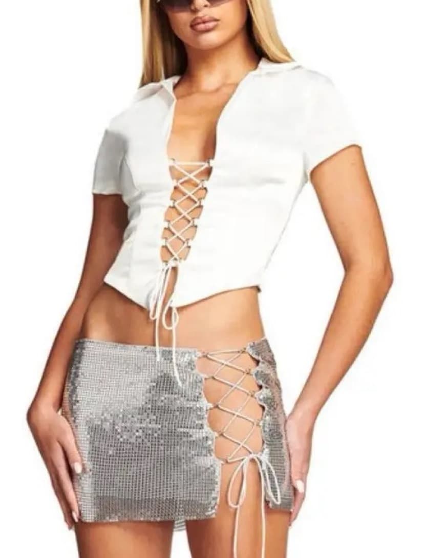 I AM GIA Sequin Skirt - Image 2