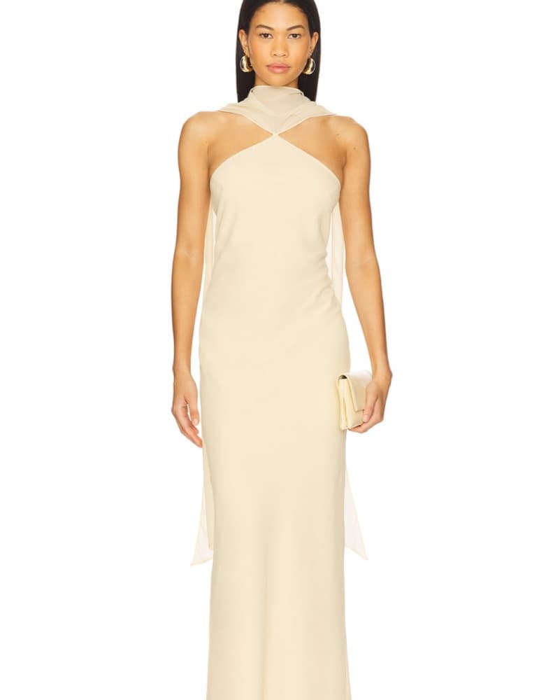 Amanda Uprichard Ashton Maxi Dress - Image 1