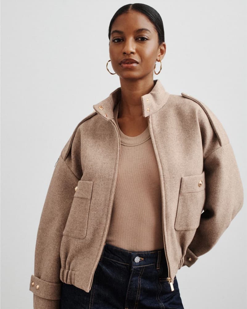 Maje Wool Jacket - Image 3