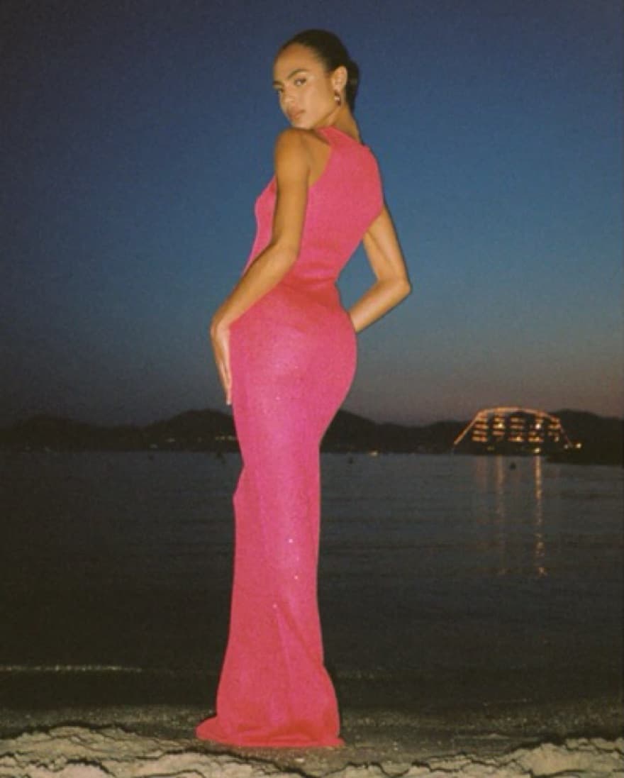 Pink Asta Resort Dress  - Image 1