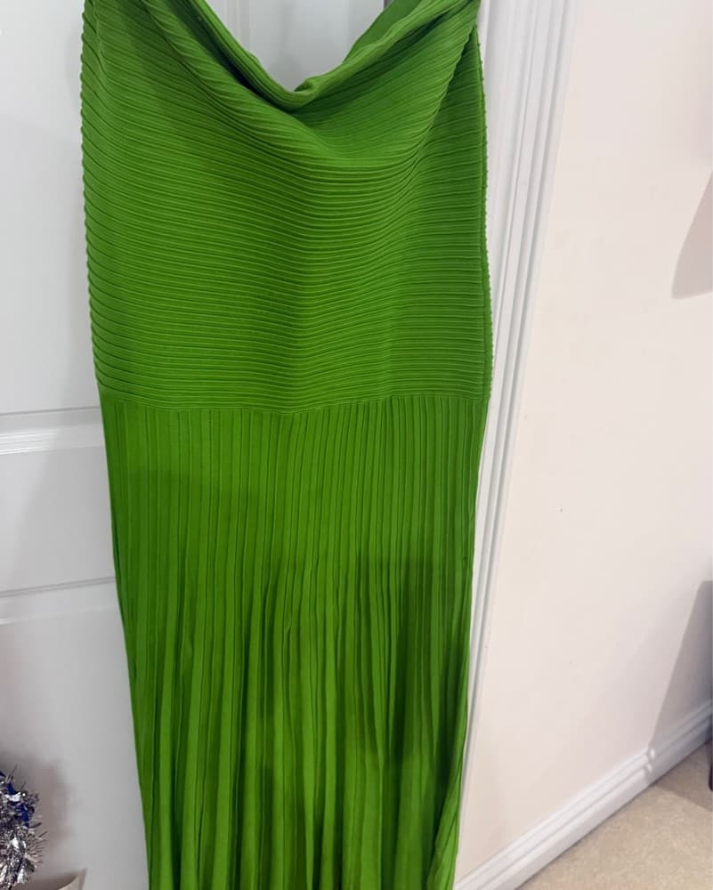 Cos Green Strapless Maxi Dress - Image 2