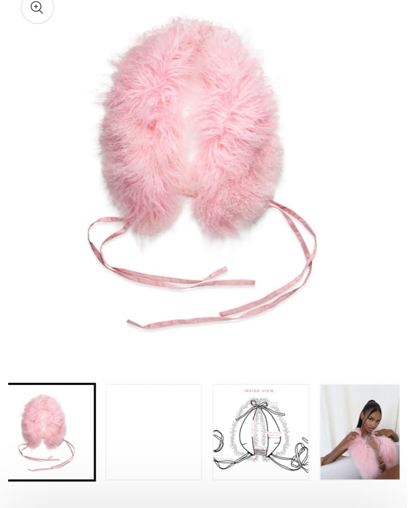 MONGOLIAN BIKINI HALTER ROSE - Image 5