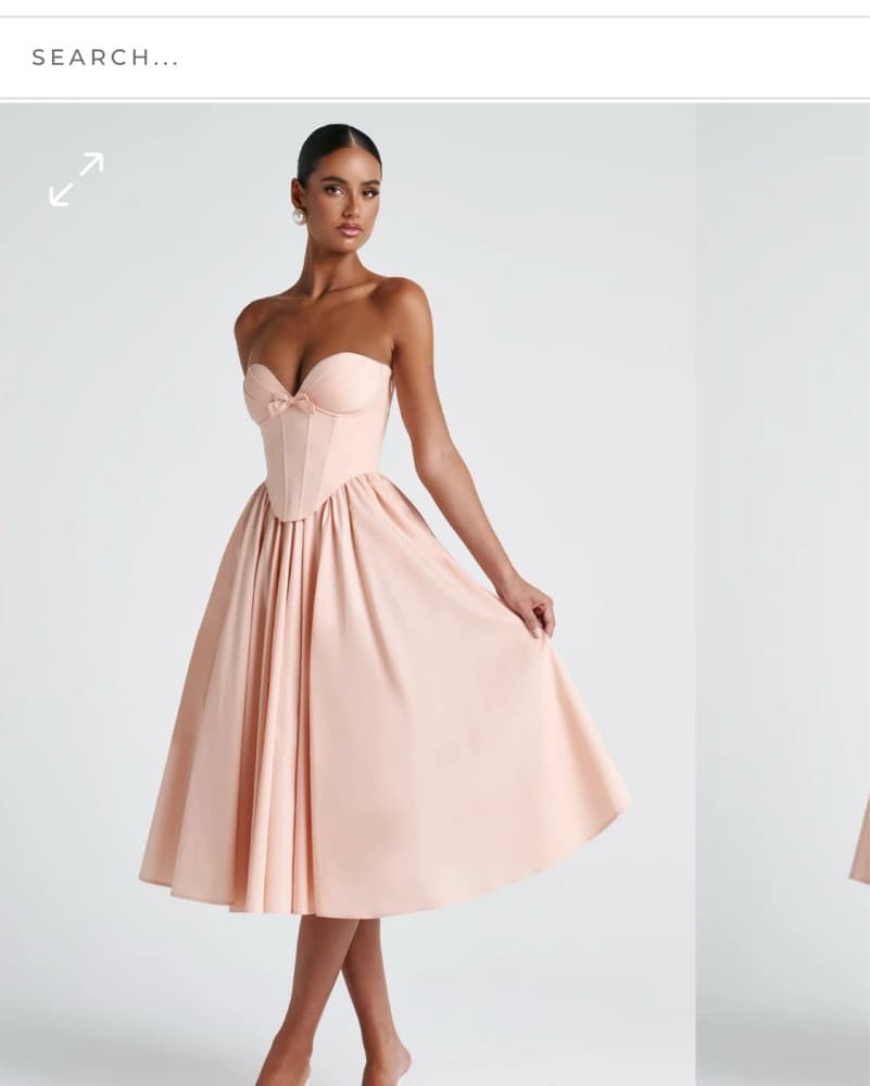 Babyboo Dress PRIM MIDI DRESS - SOFT PEA - Image 2