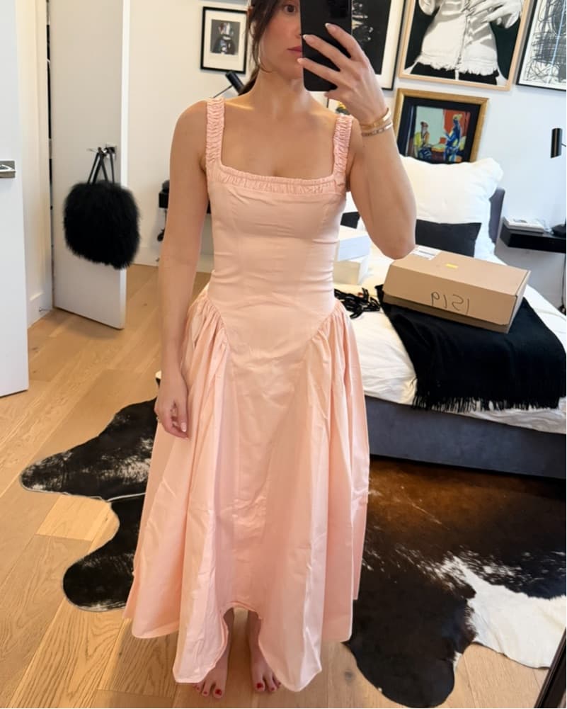 House Of CB Blush Midi Dress - Image 4