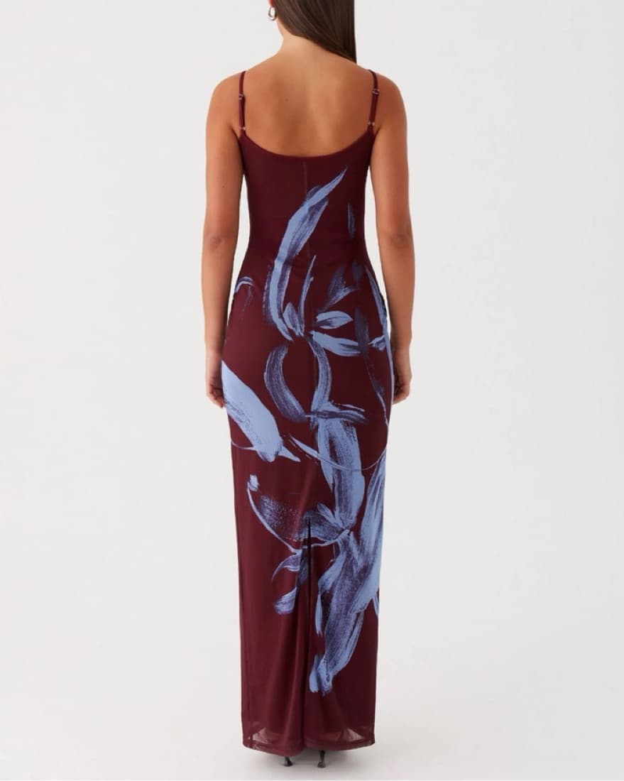 Floral Maxi Dress - Image 3