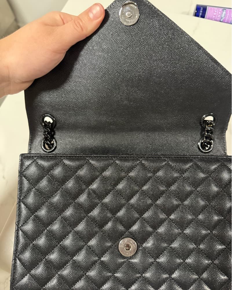 YSL Leather Crossbody - Image 2
