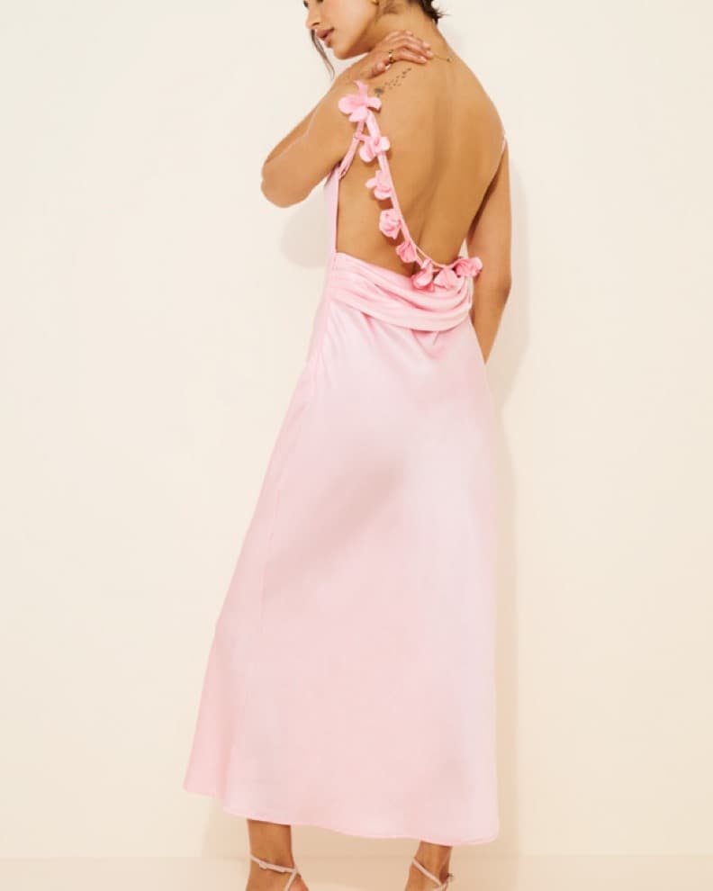 Pink Lulus Maxi Dress  - Image 2