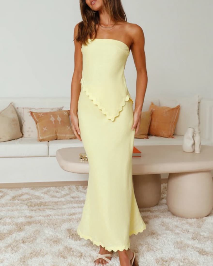 FOUND YOU ASYMMETRICAL LINEN SET - Image 3