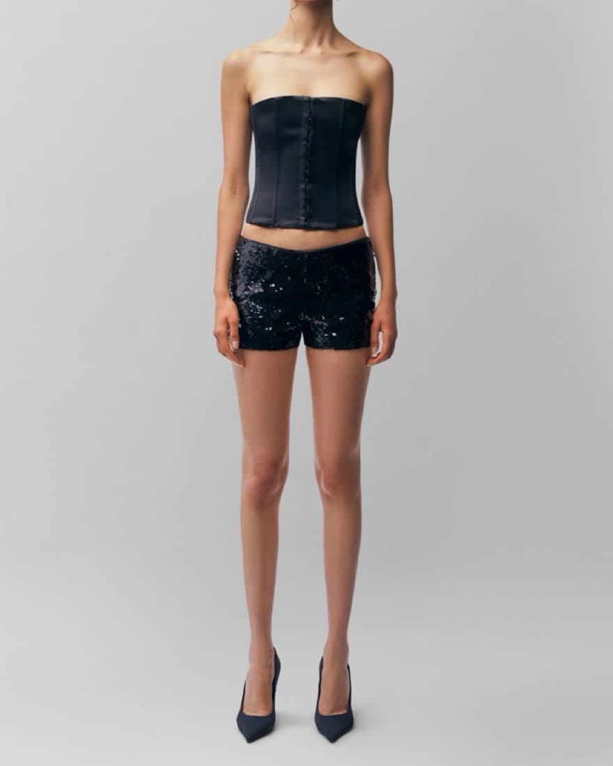 Danielle Guizio PAILLETTE SHORT - Image 2