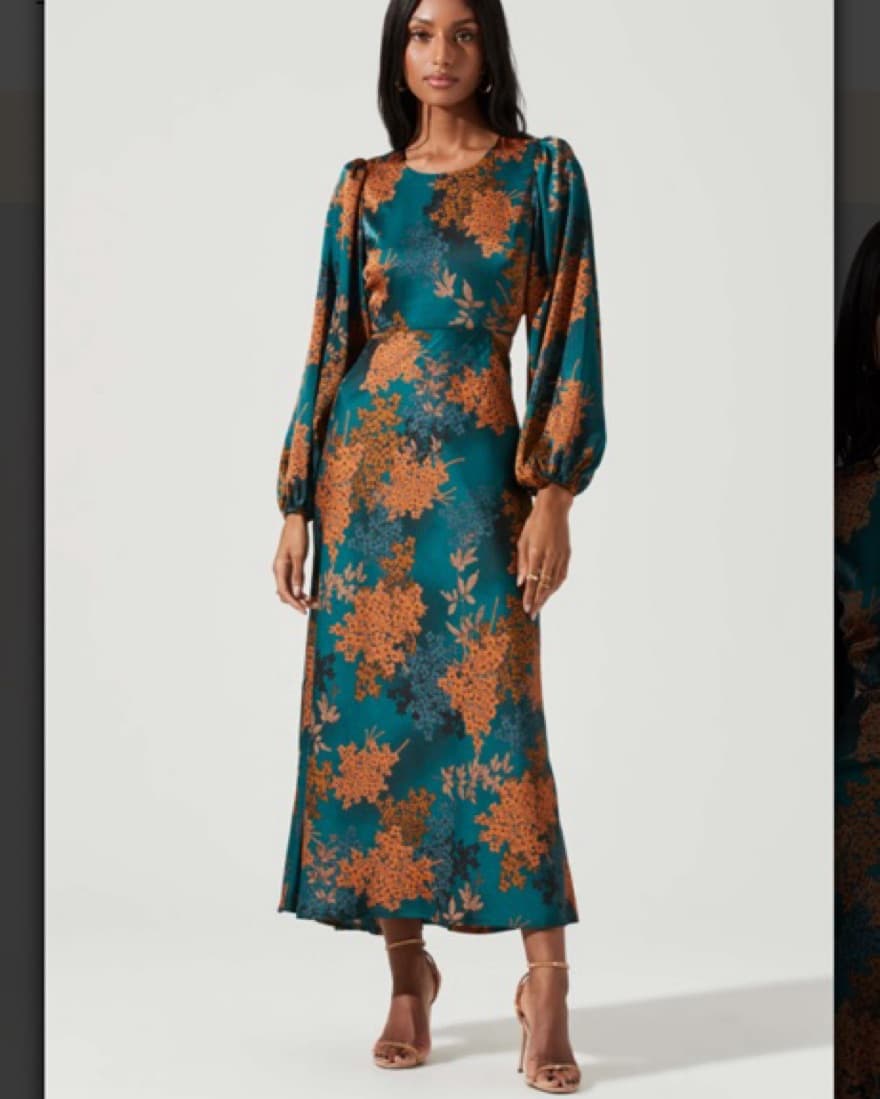 ASTR The Label Floral Midi Dress - Image 2